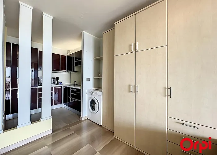 Spacieux, Climatise Avec Vue Mer, Piscine, Wifi Et Parking Prive A - Fr-1-647-29 Lägenhet Menton