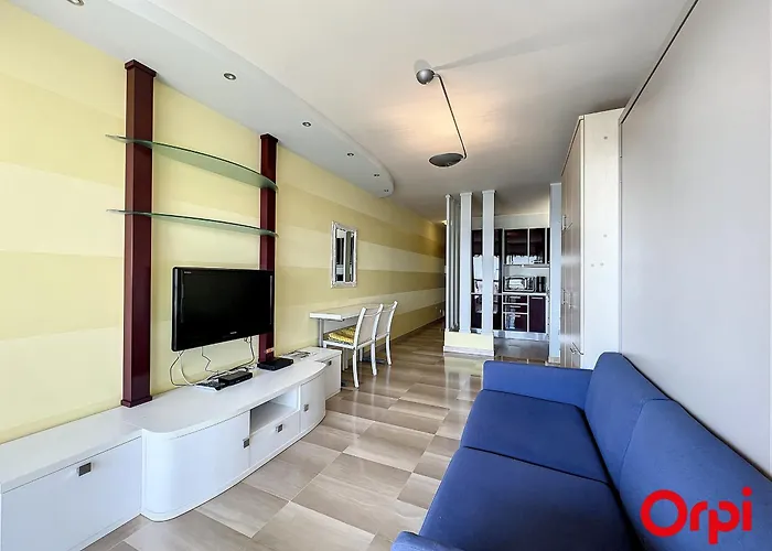 Lägenhet Spacieux, Climatise Avec Vue Mer, Piscine, Wifi Et Parking Prive A - Fr-1-647-29 *