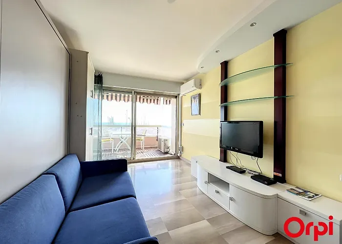 Spacieux, Climatise Avec Vue Mer, Piscine, Wifi Et Parking Prive A - Fr-1-647-29 Lägenhet *