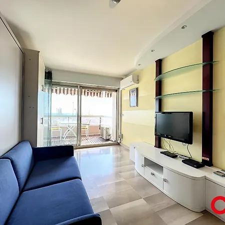 Spacieux, Climatise Avec Vue Mer, Piscine, Wifi Et Parking Prive A - Fr-1-647-29 아파트 *