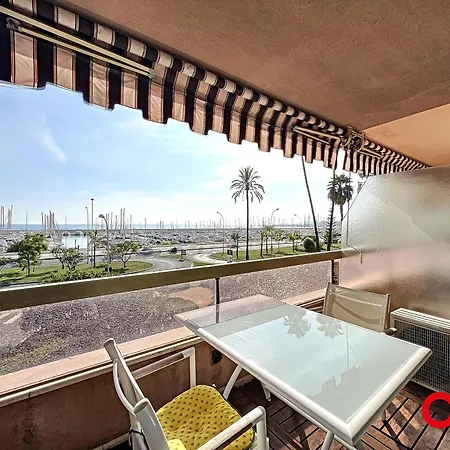 Lägenhet Spacieux, Climatise Avec Vue Mer, Piscine, Wifi Et Parking Prive A - Fr-1-647-29