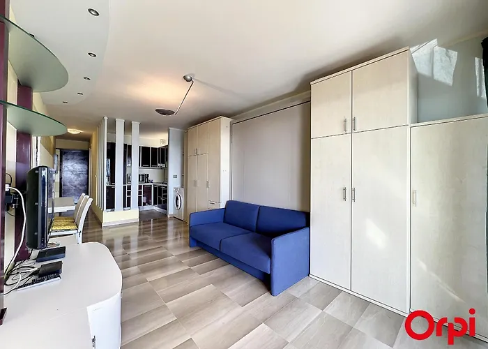 شقة Spacieux, Climatise Avec Vue Mer, Piscine, Wifi Et Parking Prive A - Fr-1-647-29 مينتون