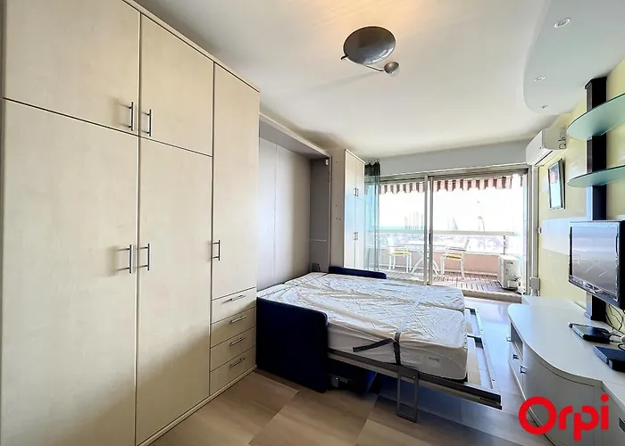 شقة Spacieux, Climatise Avec Vue Mer, Piscine, Wifi Et Parking Prive A - Fr-1-647-29 *