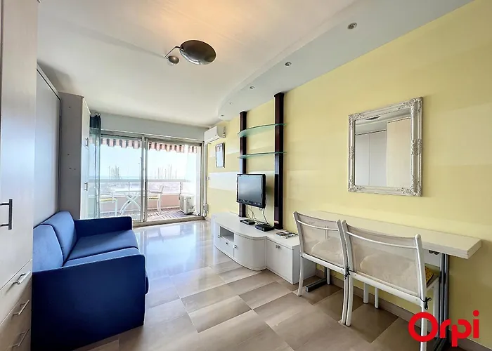 Apartamento Spacieux, Climatisé Avec Vue Mer, Piscine, Wifi Et Parking Privé à - Fr-1-647-29 Menton